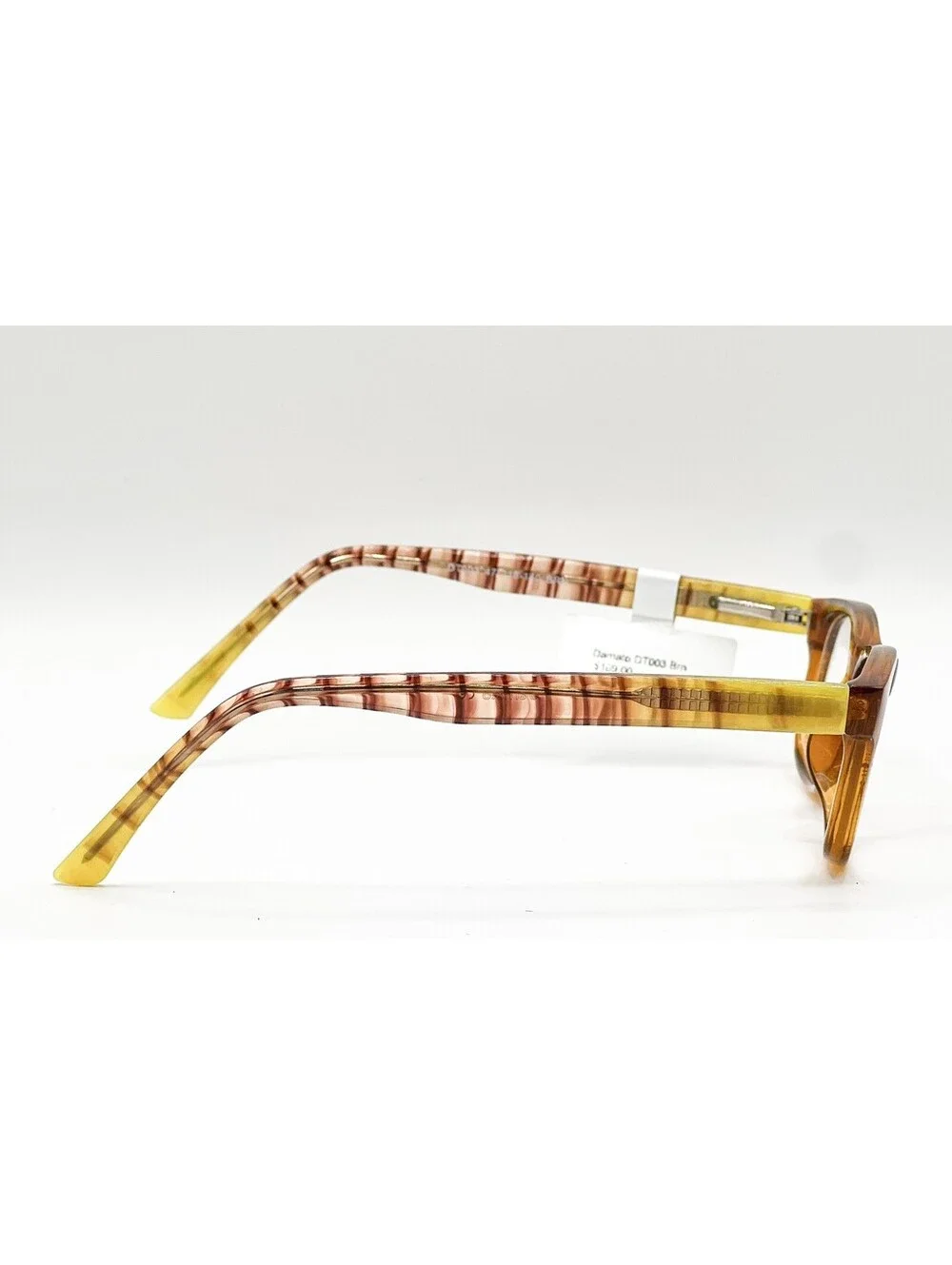 D'Amato Eyewear Dt003 Brown Authentic Eyeglasses 47-18-140